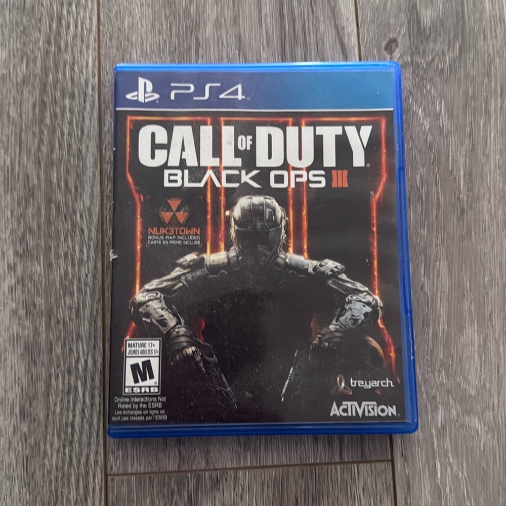 Call of Duty Black Ops III Playstation 4 video game